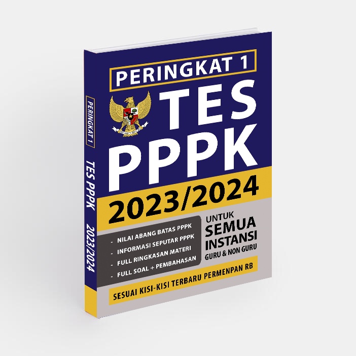 Buku PPPK 2023 Semua Instansi - Buku Peringkat 1 PPPK 2023 untuk Semua Instansi