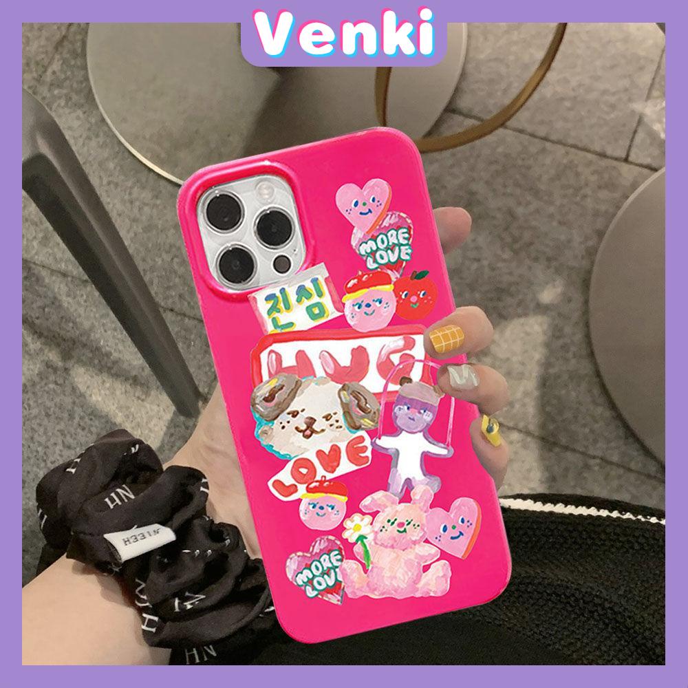 iPhone Case Soft TPU Glossy Black Pink Candy Case Cute Puppy Camera Protection Shockproof For iPhone 14 13 12 11 Pro Max 7 8 Plus X XR