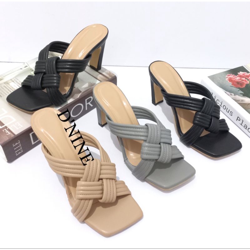 GEMPITA SH 37 Heels sandal ketupat 9cm