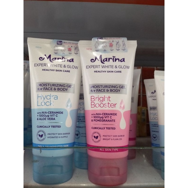 MARINA EXPERT WHITE &amp; GLOW MOISTURIZER GEL 170ml / 100ml