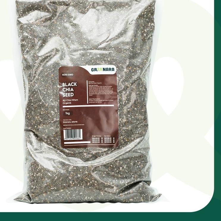 

❈ Organic Black Chia Seed 1Kg / Chiaseed Hitam Organik ۞