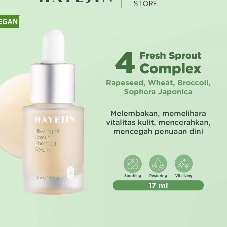 ➩ HAYEJIN Blessing of Sprout Enriched Serum 17ml ❉