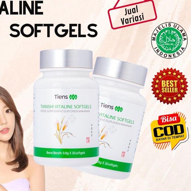

◌ (TERLARIS) VITAGELS PEMUTIH TUBUH ALAMI|| VITALINE SOFTGELS 100% ORIGINAL || PENCERAH KULIT ➧