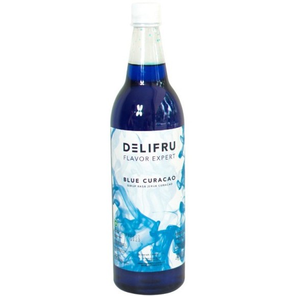 

✨NEW✨ -Delifru Syrup Blue Curacao 1 Liter - 02- 1.1.23