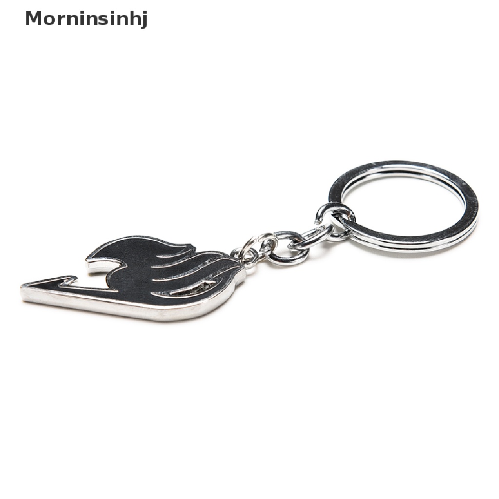 Mornin The Union Flag Silver Keyring 1PC Untuk Anime Fairy Tail Keychain Natsu Guild id