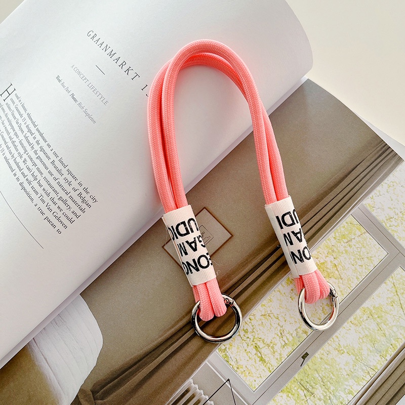 Ins 6warna Universal Crossbody Phone Lanyards Adjustable Mobile Phone Strap Lanyard Tali Leher Untuk Ponsel Tali Kabel Gantung AT0220