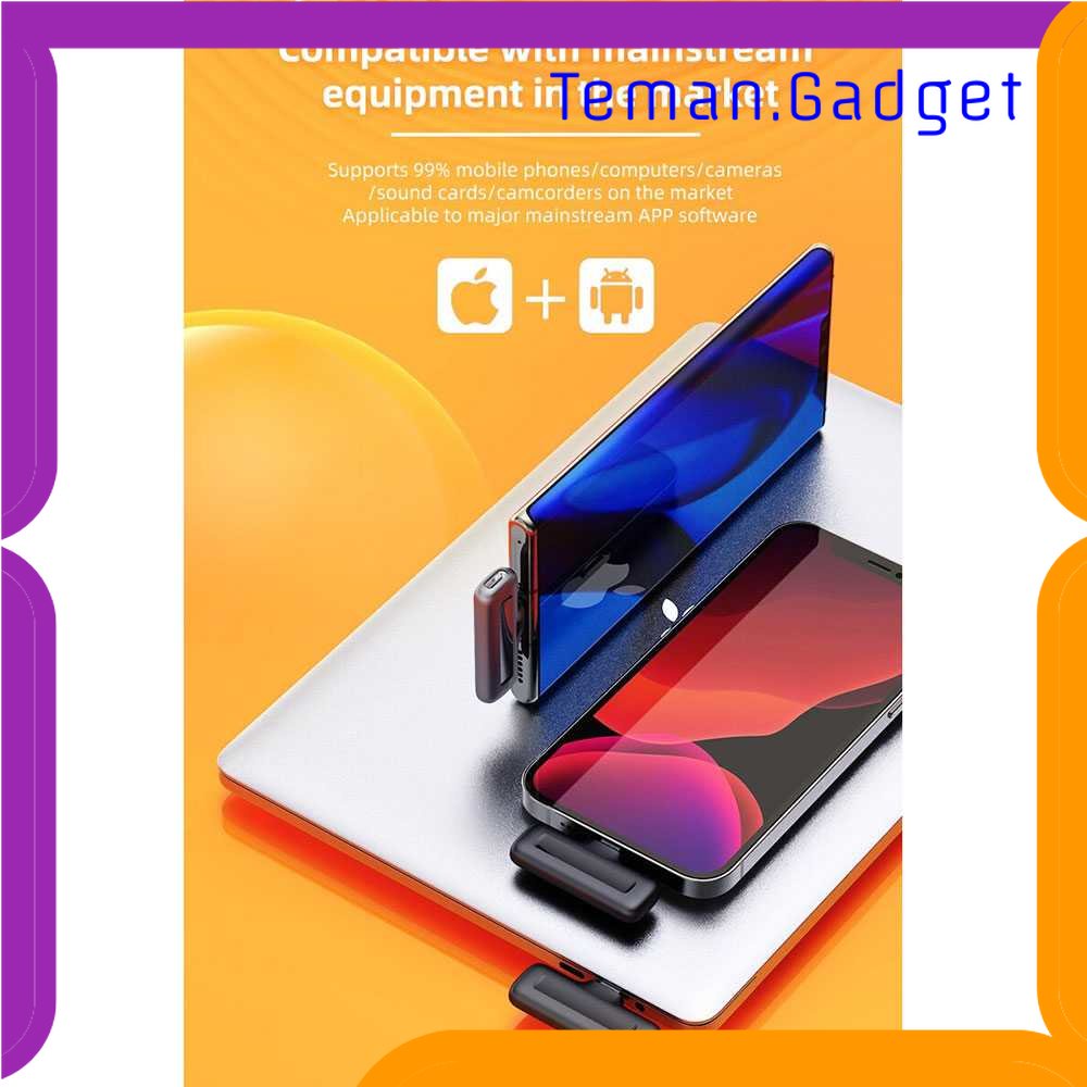 TG - KMR SENXIN Wireless Lavalier Lapel Microphone Podcast Live Lightning - J13