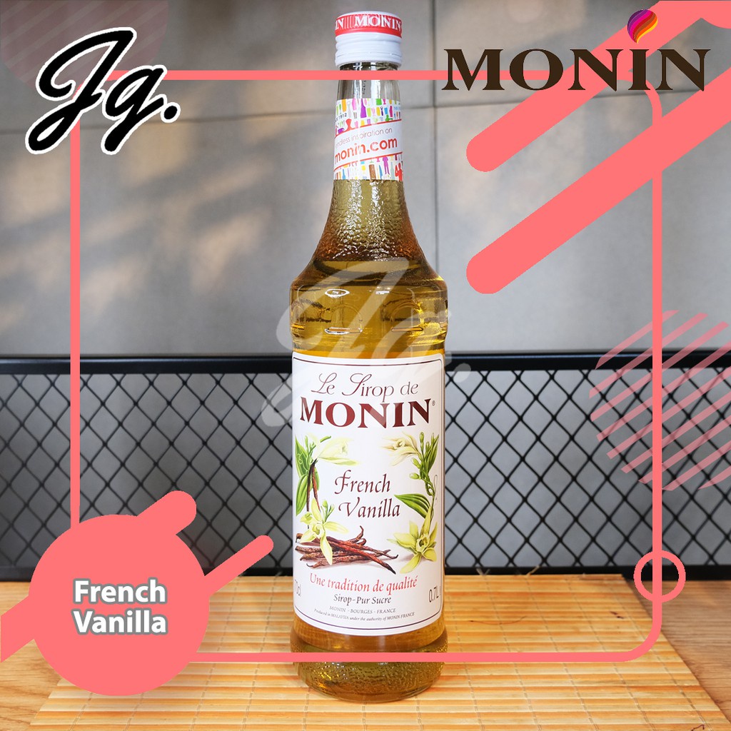 

✨NEW✨ -SYRUP MONIN FRENCH VANILLA 700 ml SIRUP- 1.1.23