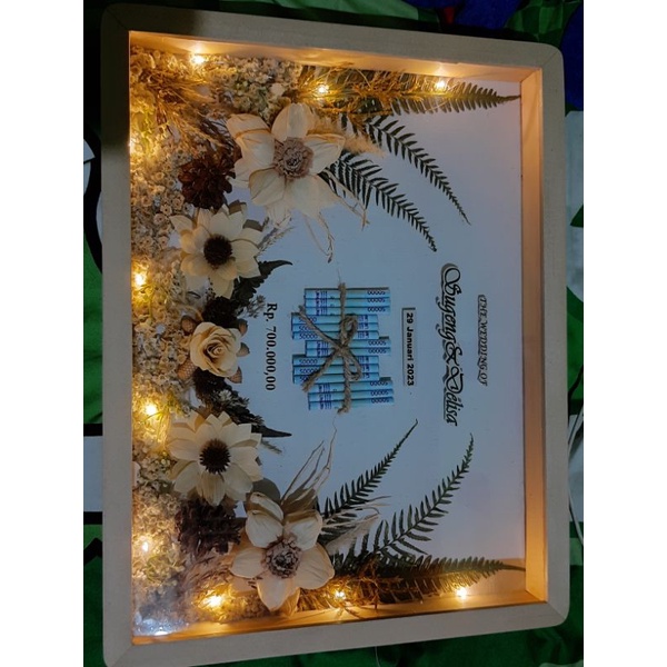 mahar rustic/bingkai 3d/bingkai mahar/