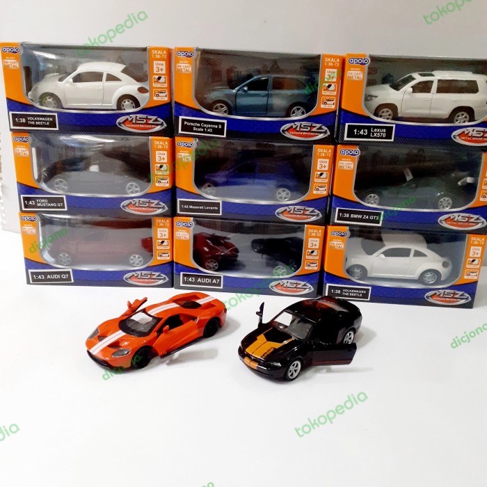 Diecast Mainan Mobil Diecast Metal Apolo