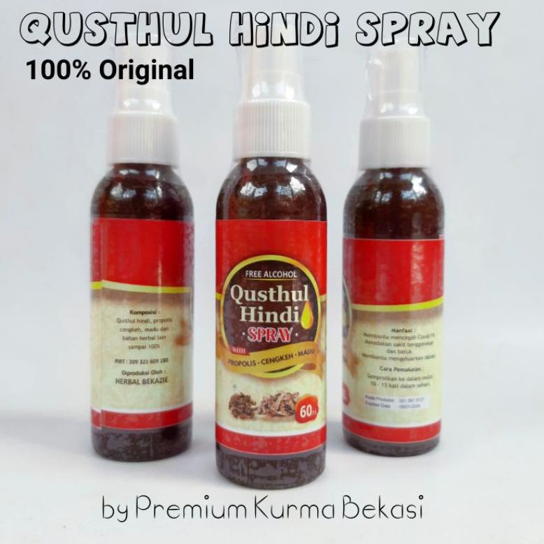 

2.2 SALE Original Qusthul Hindi Spray Qustul Hindi Semprot Kusthul Hind Spray Tidak akan Rugi