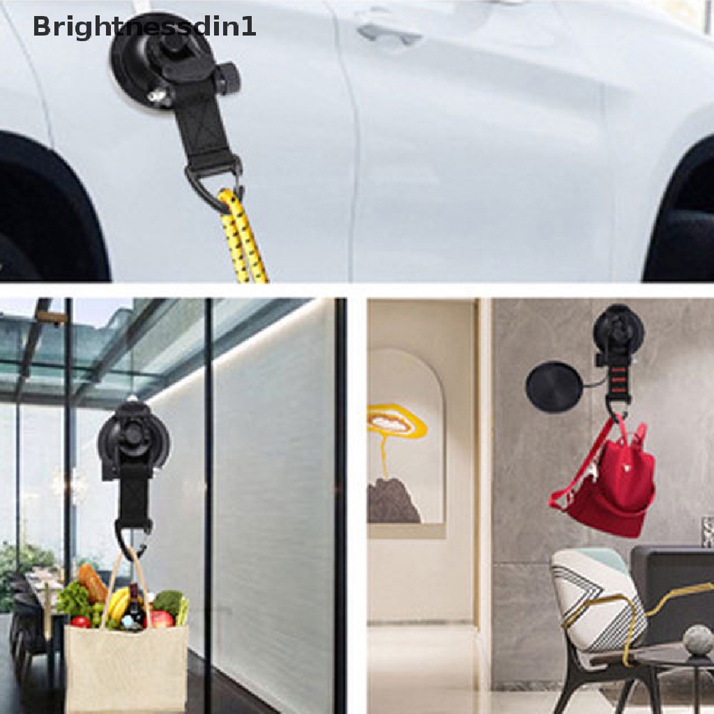 [Brightnessdin1] Mobil Luar Suction Cup Anchor Secure Hook Car Side Awning Camping Gadget Butik