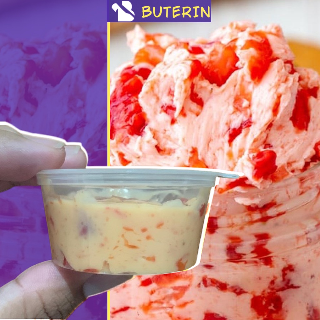 

Selai Strawberry Butter with Honey 55 gr untuk Roti Bakar Toast Stroberi Madu Mentega Halal Sehat - BUTERIN