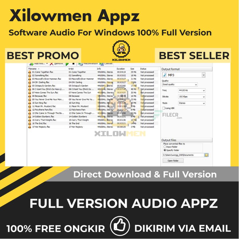 [Full Version] AudioConverter Studio Pro Lifetime Audio Software WIN OS