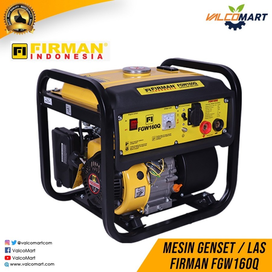 Mesin Genset Las Firman FGW160Q (Firman Welder Generator)