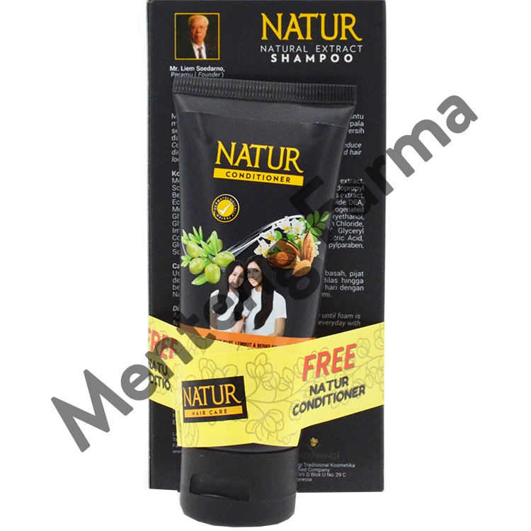 Natur Shampoo Tea Tree Oil 140 ML - Perawatan Anti Dandruff Rambut Berketombe