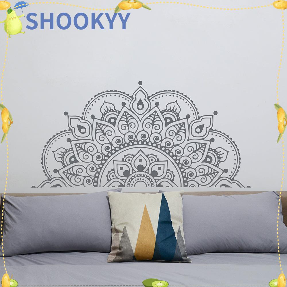 Chookyy Mandala Stiker Dinding Rumah Wall Decal Wall Mural Half Mandala Decal