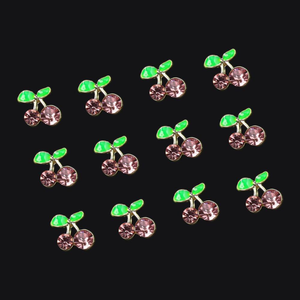 AUGUSTINA Agustina Bunga Dekorasi Kuku Pesona Kuku Jepang Nail Art Bintang Nail Rhinestones Manicure Aksesoris Stars Pendant 3D Nail Art Drills