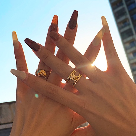 Cincin Model Lapis Ganda Untuk Wanita