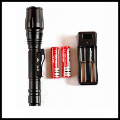 SENTER SWAT POLICE JINLONG JL-N2 2 BATERAI WATERPROOF