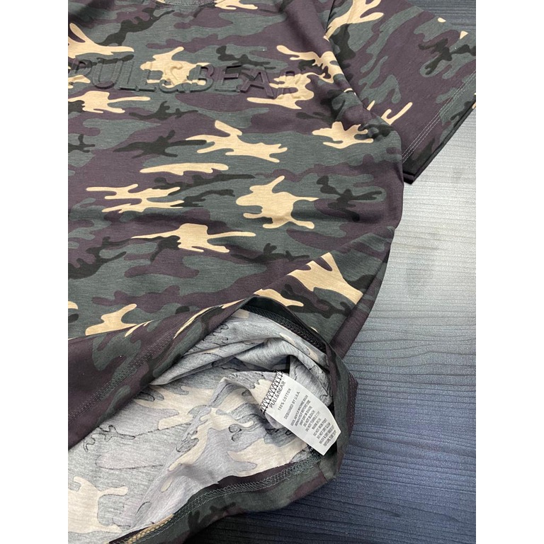 kaos embos loreng camo