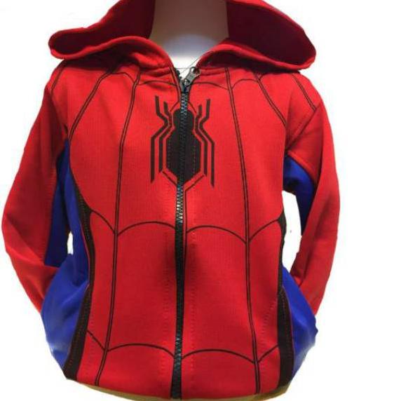 ✰ Jaket Anak Karakter Spiderman Merah ✈