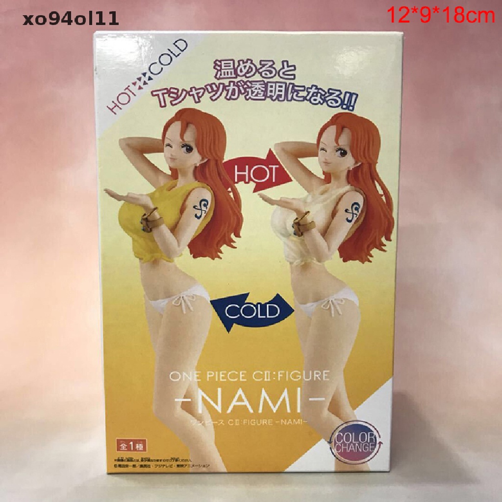 Xo Anime Figure One Piece Swimsuit Dapat Berubah Warna Nami Gadis Seksi Figure Model Mainan OL