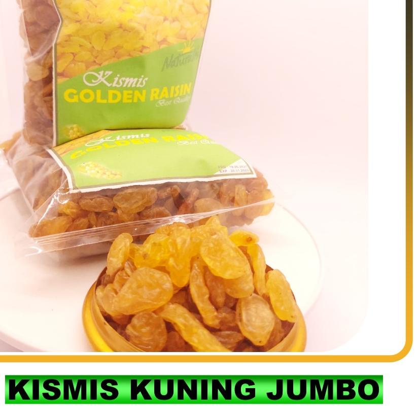 

► Kismis jumbo kunig 1kg / kismis kuning semi jumbo Ω