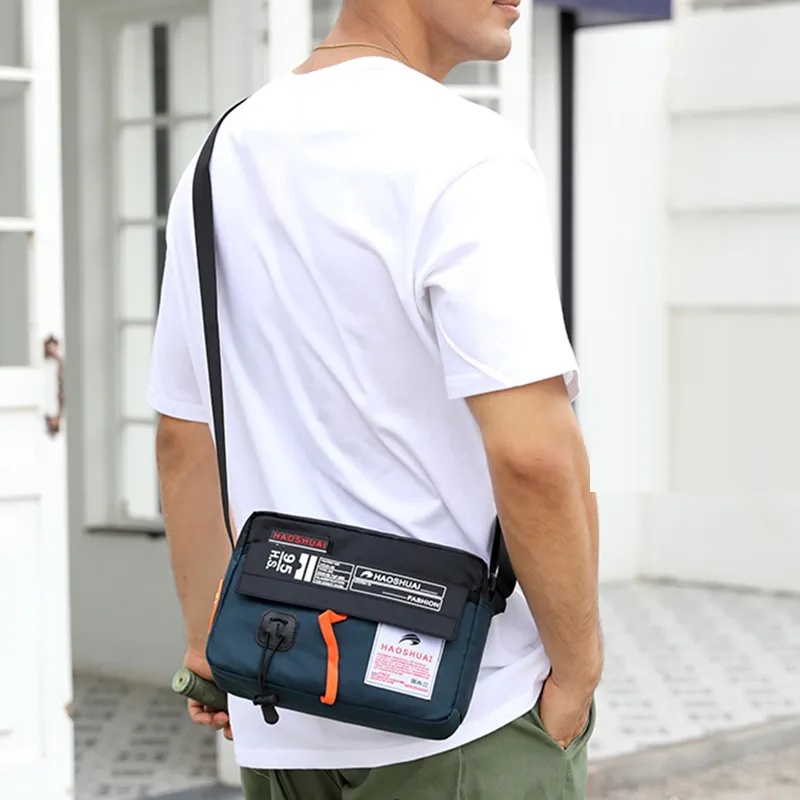 Tas Selempang Pria Waistbag Pria Sling Bag Pria Kasual Modis