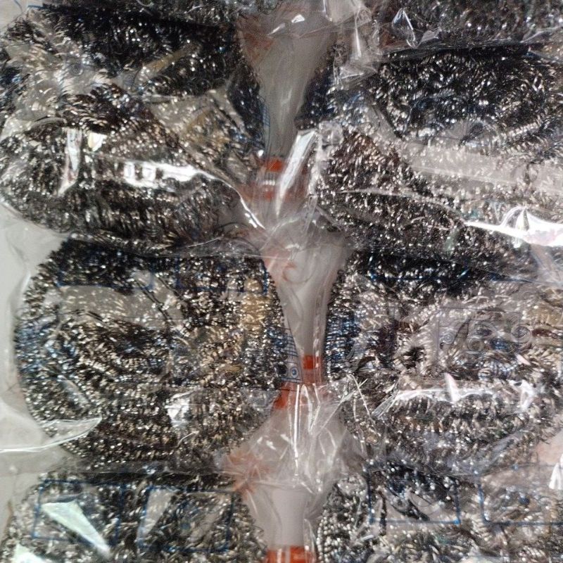 sikat baja bulat donat stainless steel