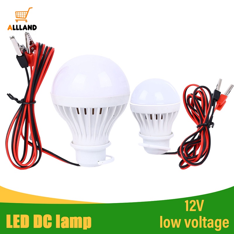 3w/5w/7w 12V Tegangan Rendah Hemat Daya Bohlam DC Sangat Terang/Portabel Dapat Digantung Darurat Lampu Luar Ruangan/Camping Malam Pencahayaan Lampu Tenda