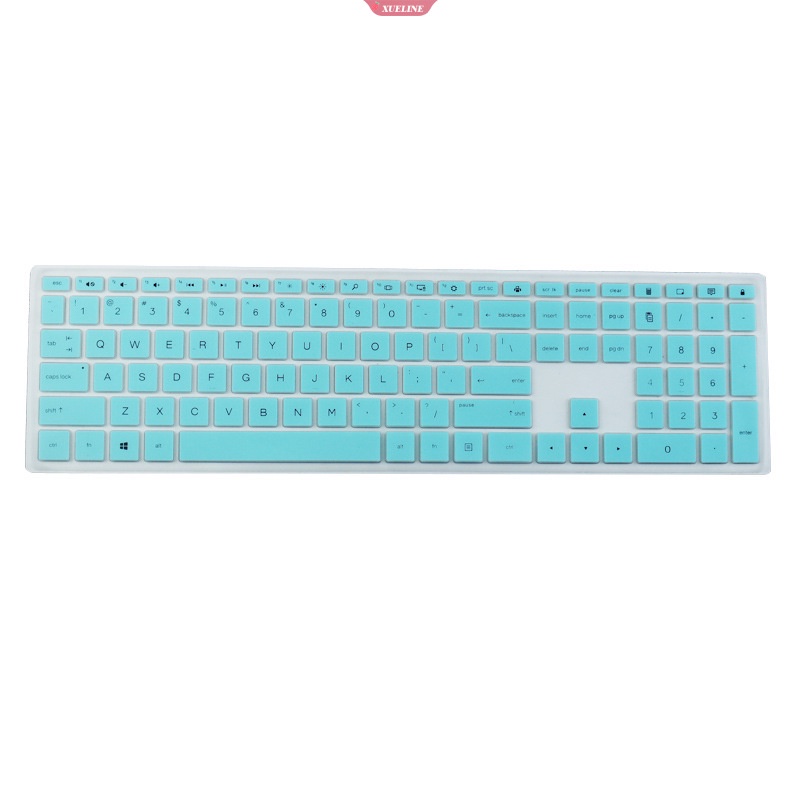 Keyboard Laptop 17-inci Film Pelindung Silikon Tahan Air Untuk HP 27-d074 22-df010 [ZXL]