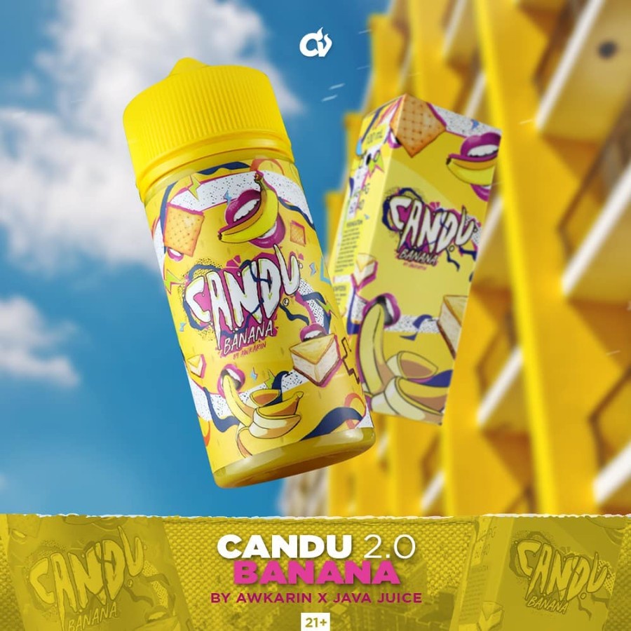 LIQUID CANDU V2 BY AWKARIN BANANA CHEESECAKE WITH CREAM CRACKERZ AUTHENTIC