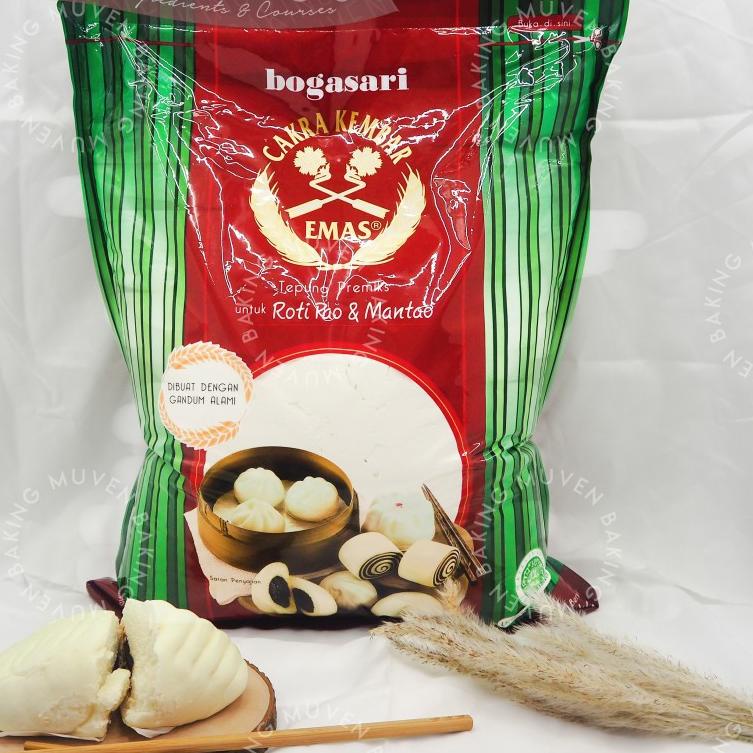 

★ TEPUNG CAKRA KEMBAR EMAS ROTI PAO & MANTAO 5 KG ➩