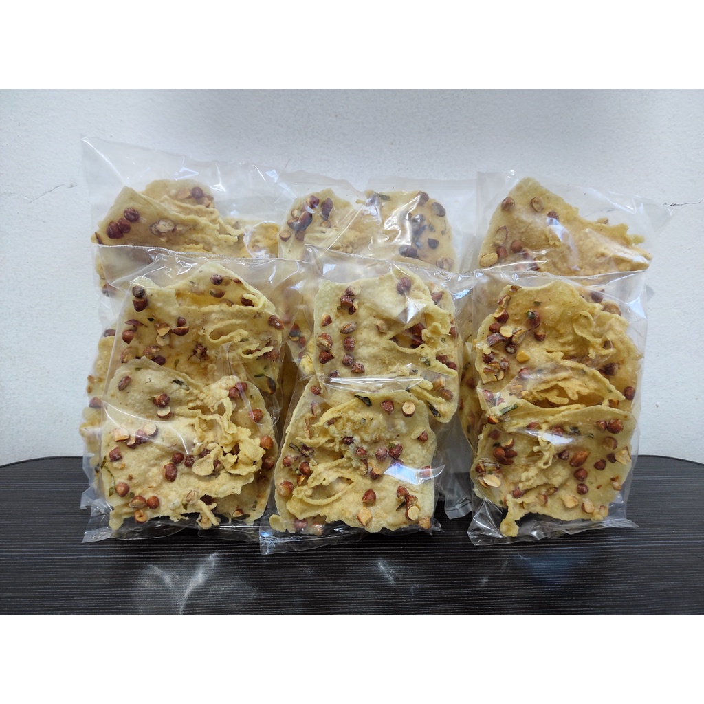 

(RENYAH DAN GURIH) Peyek Kacang / Rempeyek Kacang Gurih kacang full