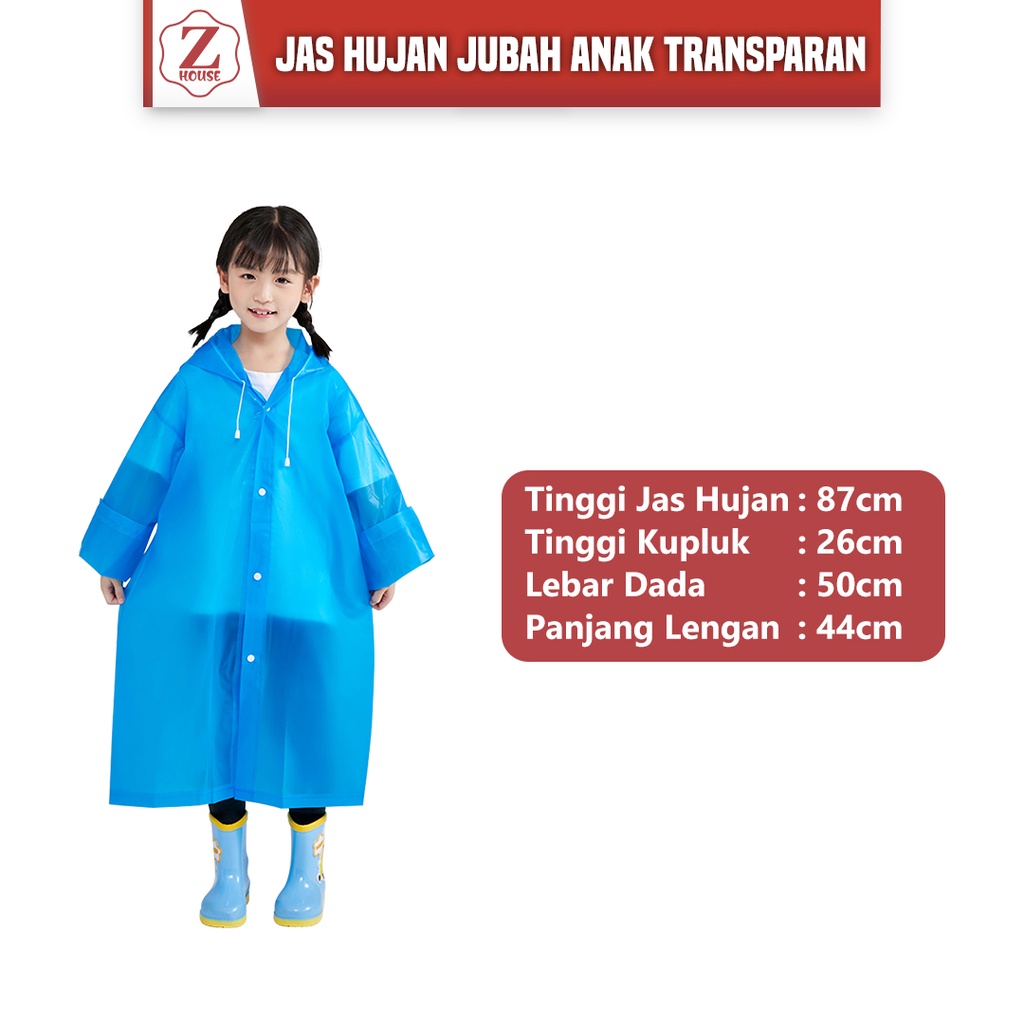 Mantel Hujan Setelan Anak Karakter Lucu Imut Jas Hujan Anak Jas hujan anak kecil eva murah kualitas bagus Jas Hujan Terusan Bahan EVA RAINCOAT Mantel Hujan Anak Dan Dewasa Semi Transparan Polos Murah Import Berkualitas