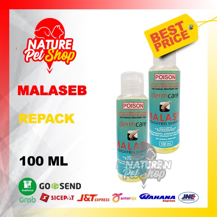 Shampo Jamur Kucing Shampo Jamur Anjing MALASEB 100ML