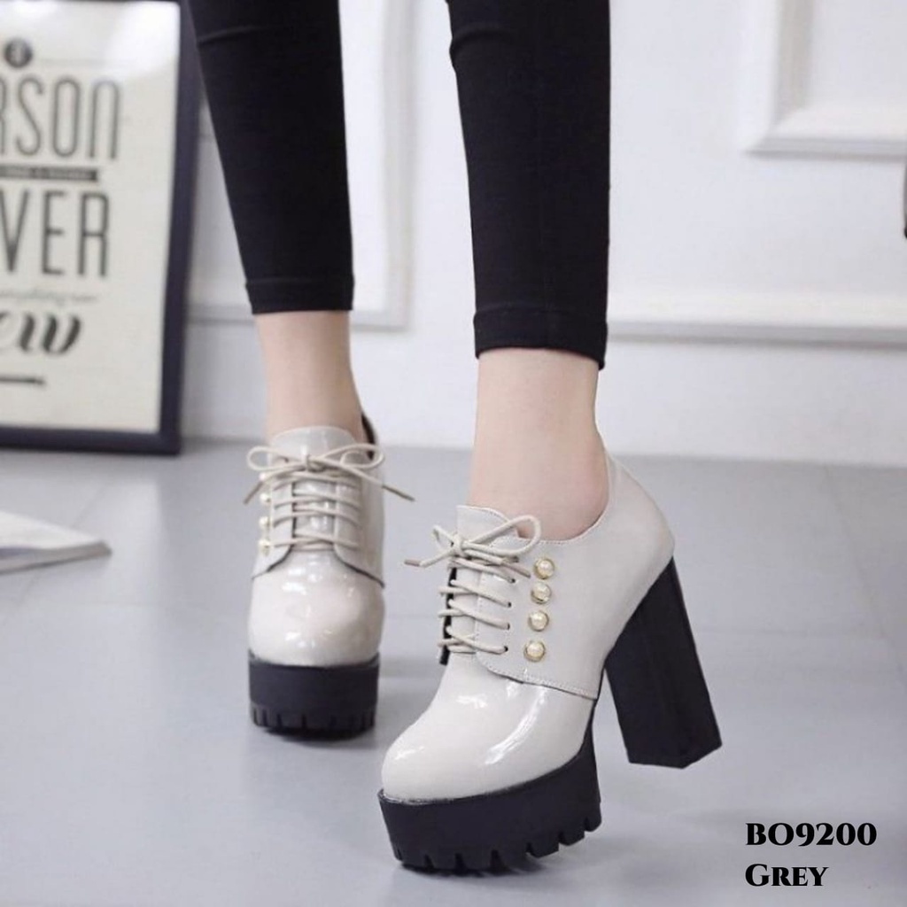 PRF Sepatu Boots High Block Korea BO9200