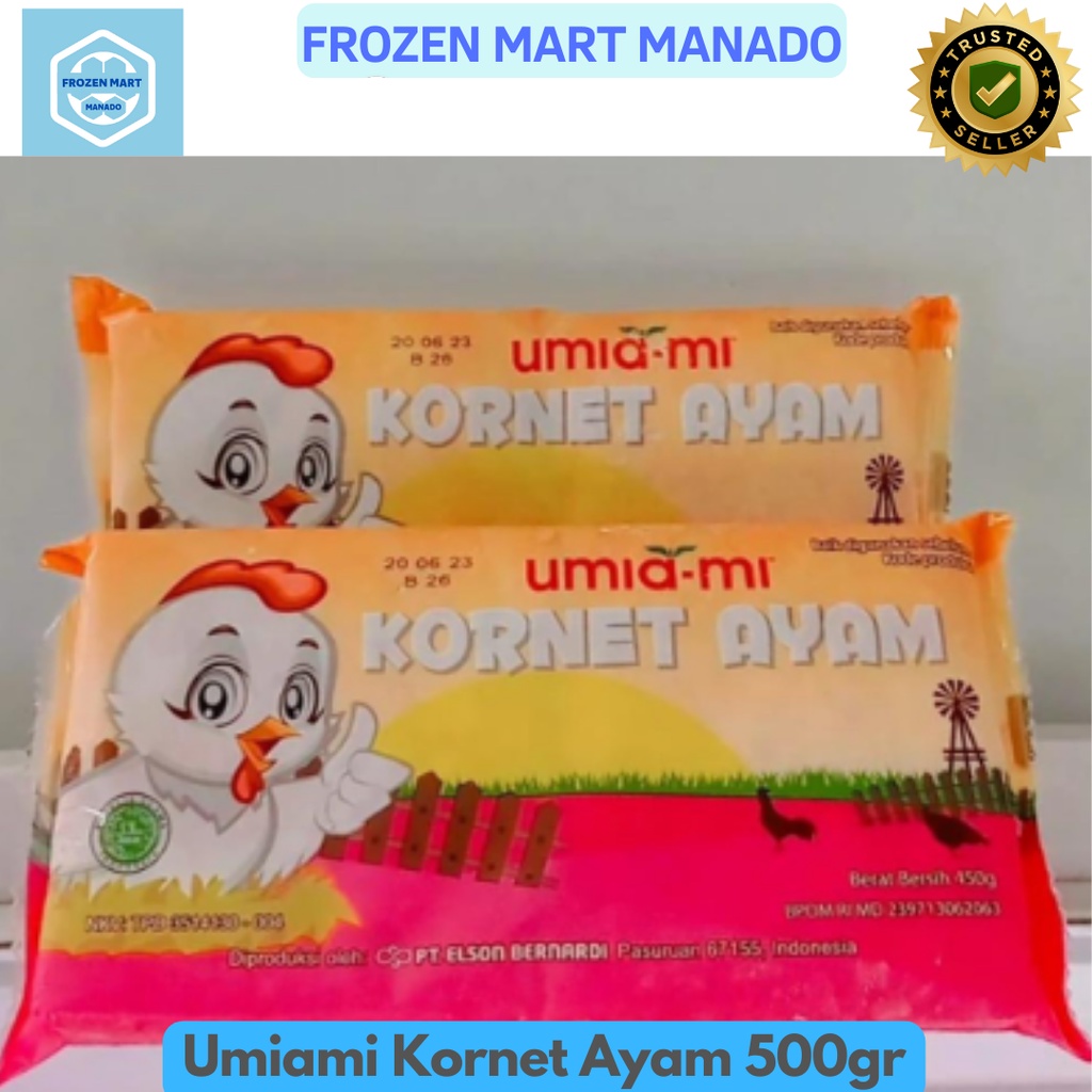 

Umiami Kornet Ayam 500gr - Frozen Mart Manado (Frozen Food Manado)