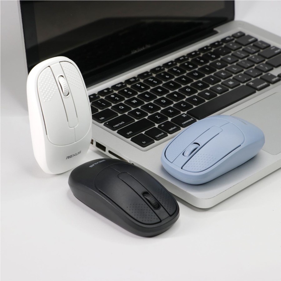 Rexus Q5 Mouse Wireless 1200 dpi with nano receiver Tanpa Kabel