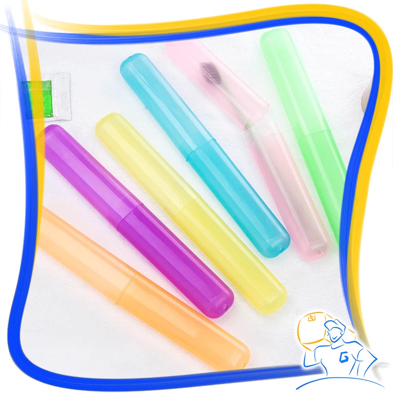 Tempat Box Sikat Gigi Odol Travel Portable Kotak Toothbrush Pasta Gigi Higienis