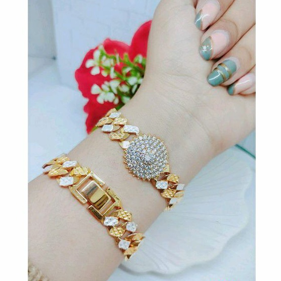 Gelang rantai xuping Liontin asesoris wanita termurah