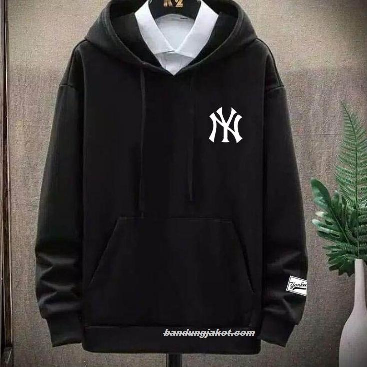 ✭ NY SWEATER HOODIE // SWEATER HOODIE NY LOGO BORDIR ○