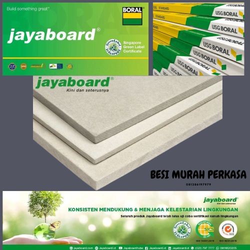 GYPSUM JAYABOARD 12 MM