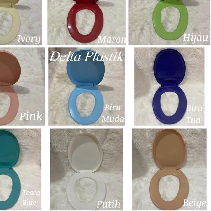 ➮ Tutup Closet Duduk bantalan karet model toto,ina all tipe universal ❀