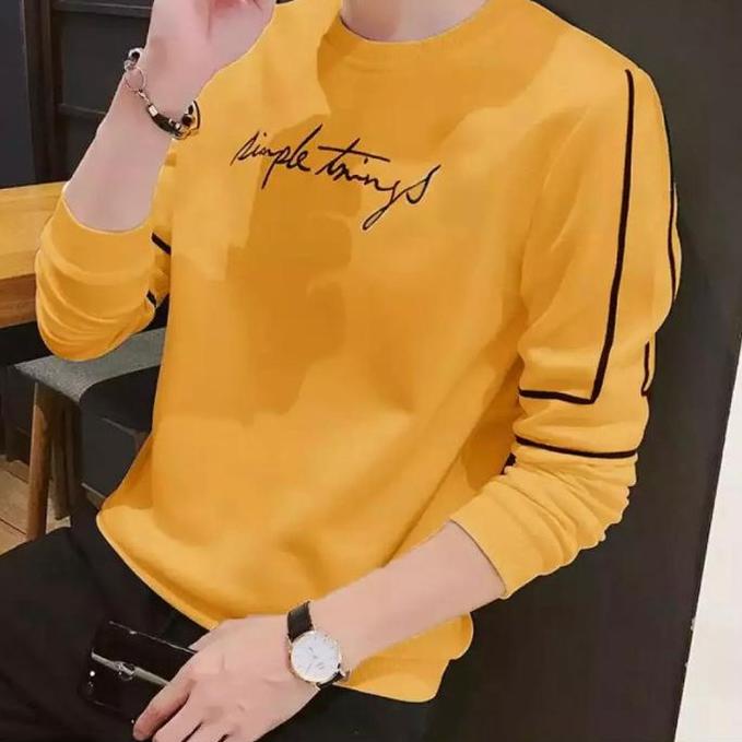 ☛ KAOS PRIA / KAOS PRIA LENGAN PANJANG / KAOS COWOK MODEL TERBARU KOREA / KAOS PRIA KEREN / BAJU KAO