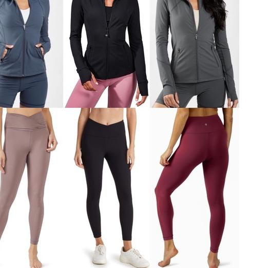 ☋ 90 Degree By Reflex - Carbon Interlink Full Zip Track Jacket & Leggings ☉