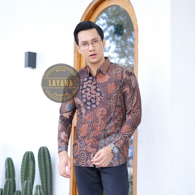 Batik Ganjar Pranowo Premium High Quality Slimfit Puring Erro