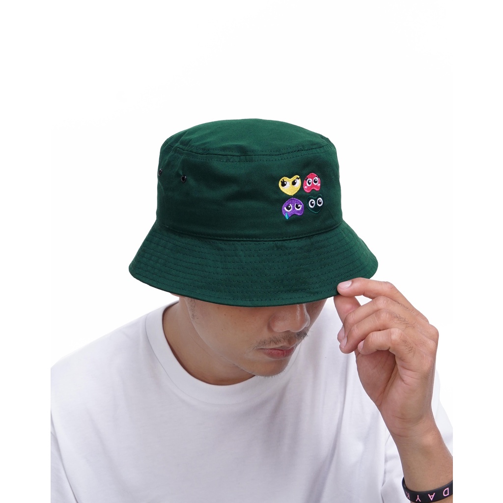 TOPI BUCKET SPECIAL FRIDAY KILLER X LARA ATI | LARA ATI BUCKET GREEN