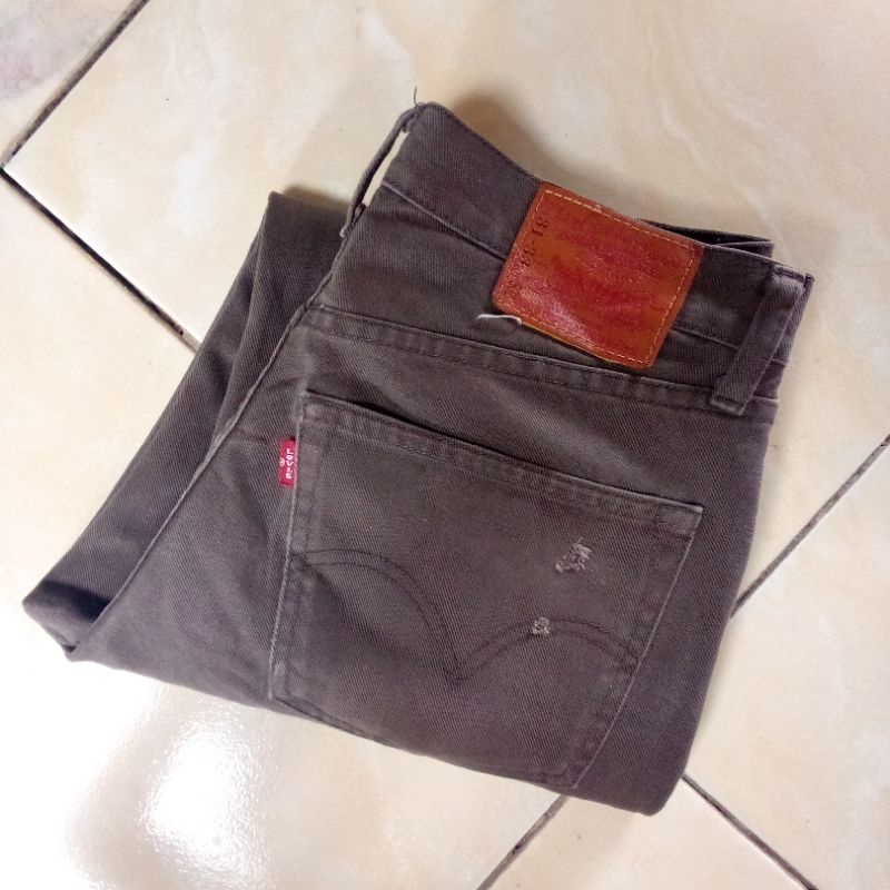 Jeans Levis 502 Sanforized Regular 31 Original Second